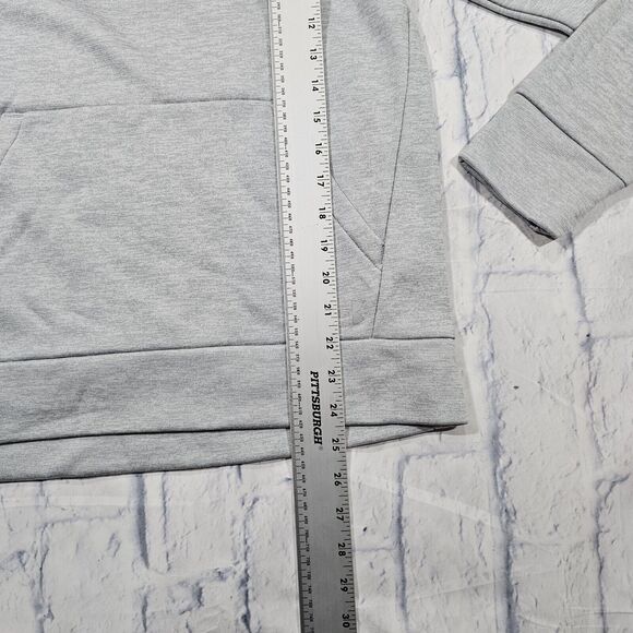 Wisconsin University Badgers Under Armour WOMENS SZ S Hoodie Sweatshirt Gray - Picture 2 of 10